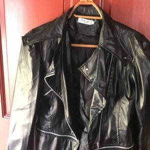 Faux leather Moro jacket